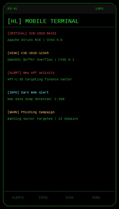 移动威胁监控终端界面截图 - 黑料